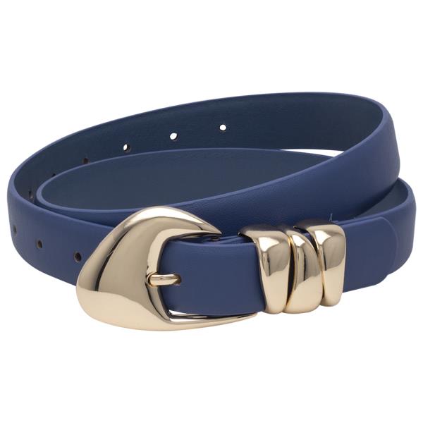 SHAPED FASHION METAL BUCKLE BELT