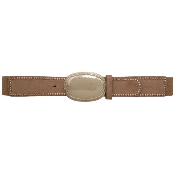 ROUND METAL STUDDED ELASTIC BELT