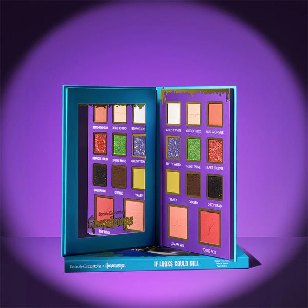 BEAUTY CREATIONS X GOOSEBUMPS IF LOOKS COULD KILL SHADOW AND FACE PALETTE