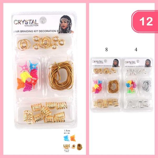HAIR BRAIDING KIT (12 UNITS)