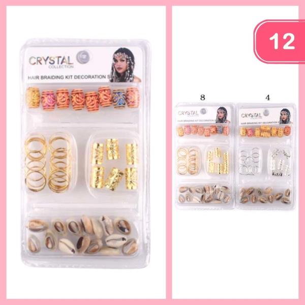HAIR BRAIDING KIT (12 UNITS)