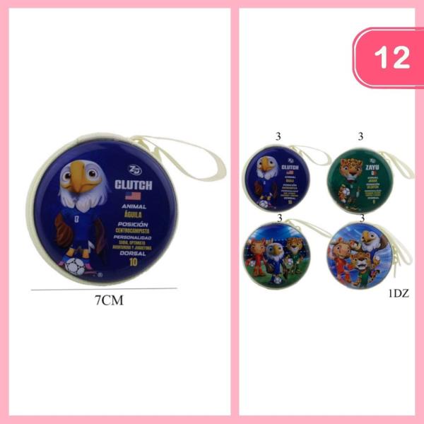 FIFA  MASCOT COIN PURSE (12 UNITS)