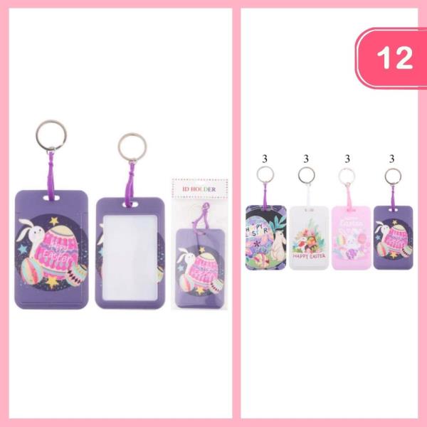 CUTE EASTER DAY ID HOLDERS (!2 UNITS)