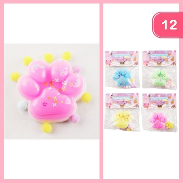PAW SQUISHY (12 UNITS)
