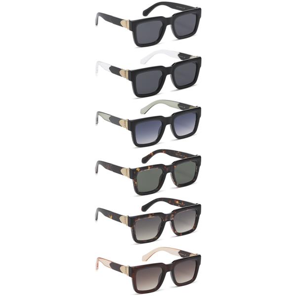 STYLISH SQUARE SUNGLASSES 1DZ