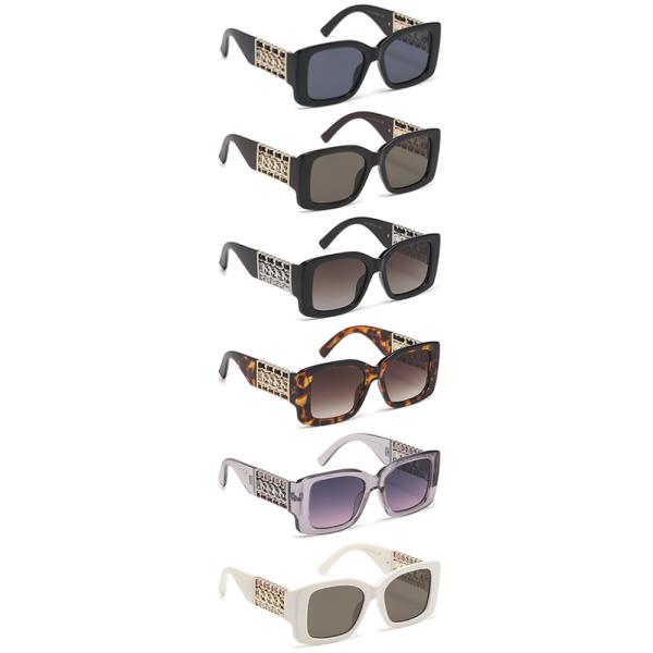 SQUARED CHIC DESIGN SUNGLASSES 1DZ