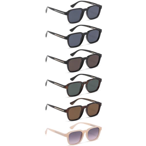 PLAIN SQUARE SUNGLASSES 1DZ