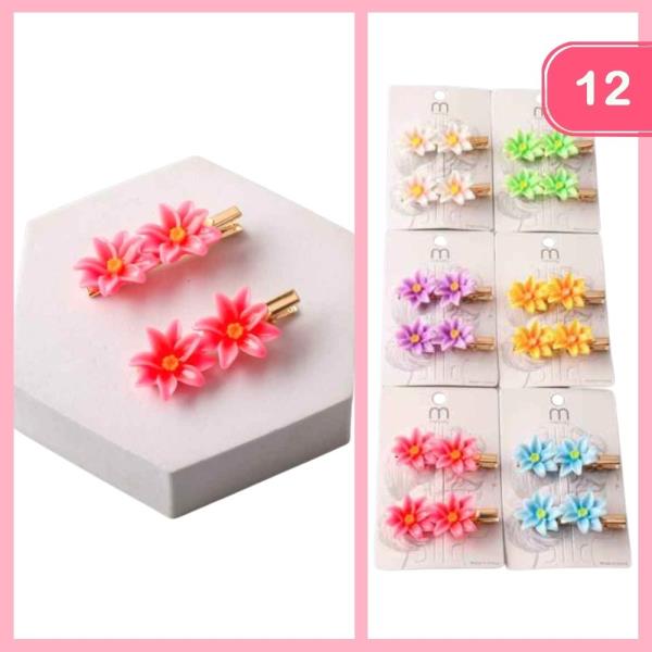 DUAL STAR LILY HAIR BLIP (12 UNITS)