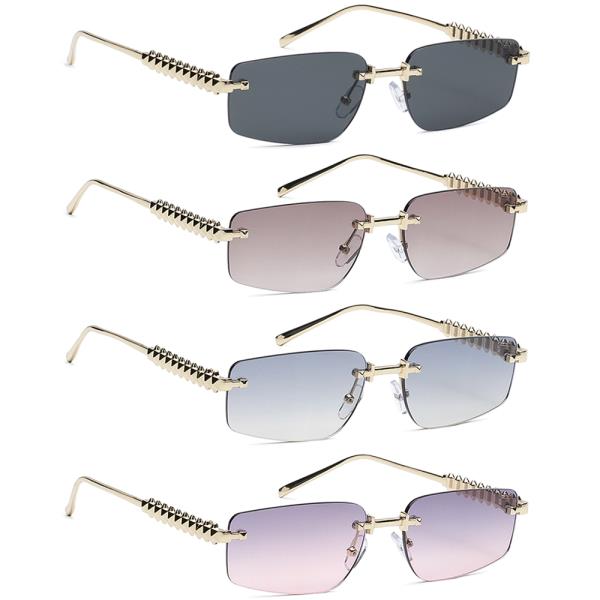 SQUARE STYLISH SUNGLASSES 1DZ