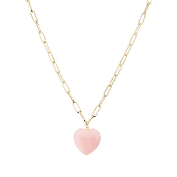 HEART PENDANT CHAIN NECKLACE
