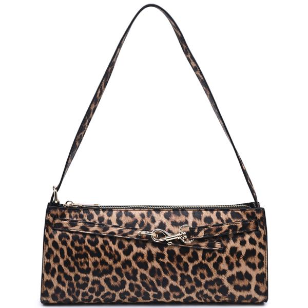 MODERN ZIPPER SHOULDER BAG