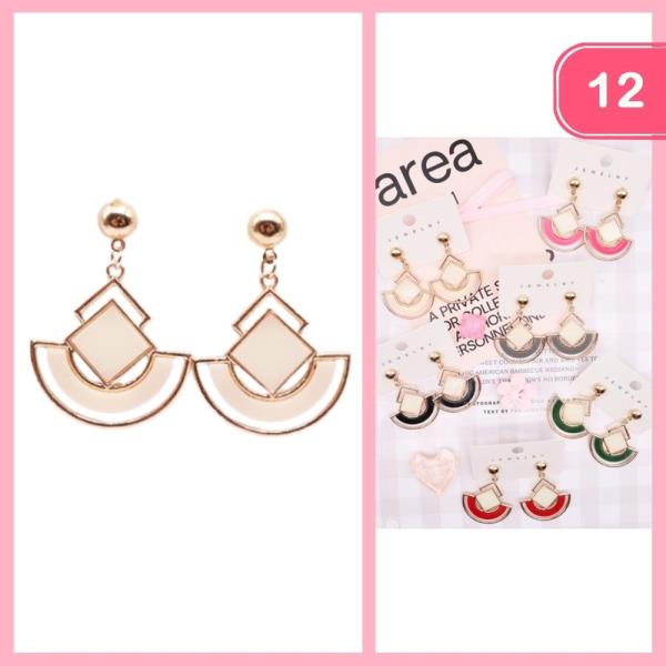 DANGLE POST EARRING (12 UNITS)