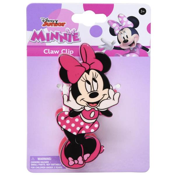 MINNIE CHARACTER SHAPED HAIR CLAW CLIP