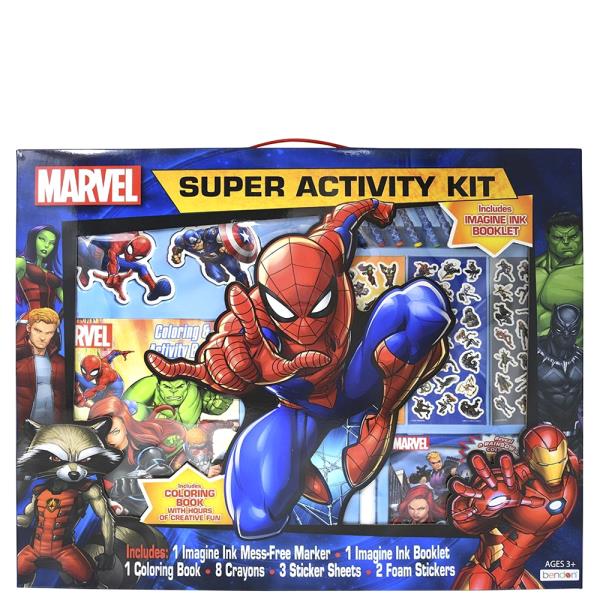 SPIDERMAN LARGE SUPER ACTIVITY IMAGINE INK KIT