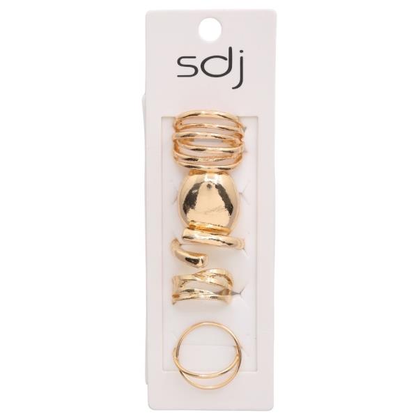 SDJ METAL MULTI RING SET