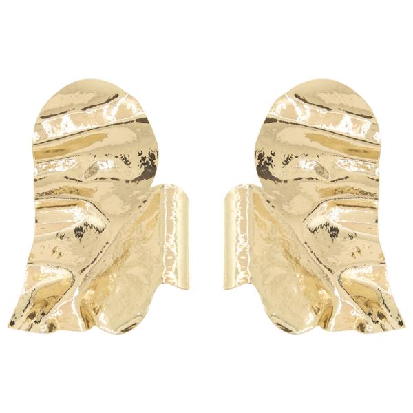 SDJ METAL WING SHAPED EARRING