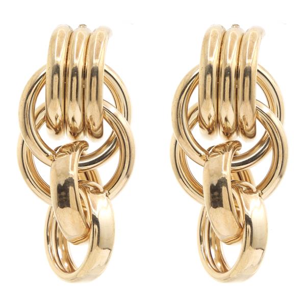SDJ LAYER METAL LINK EARRING
