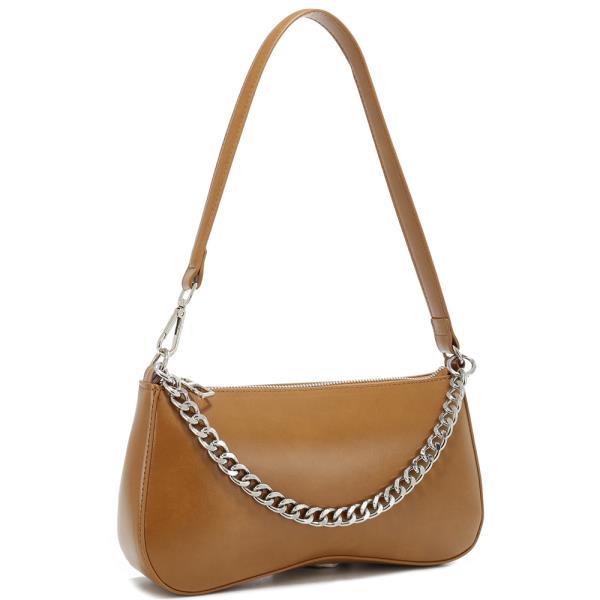 SMOOTH CHAIN LINK SHOULDER BAG