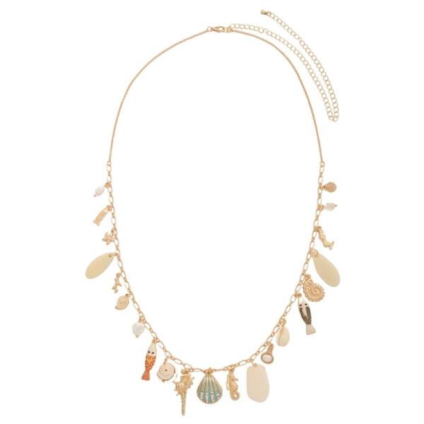 SEA LIFE MULTI CHARM CHAIN BELT
