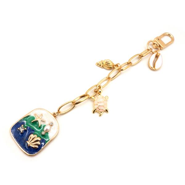SEALIFE BAG CHARM KEYCHAIN