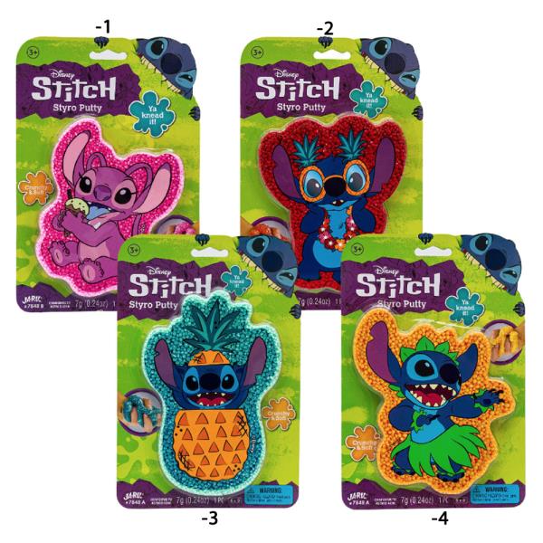DISNEY STITCH STYRO PUTTY TOYS