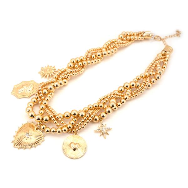 MULTI LAYER CCB NECKLACE