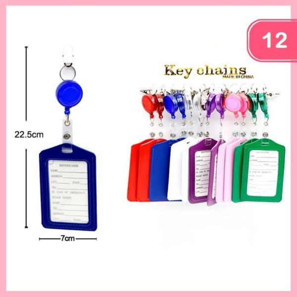 ID BADGE HOLDER (12 UNITS)