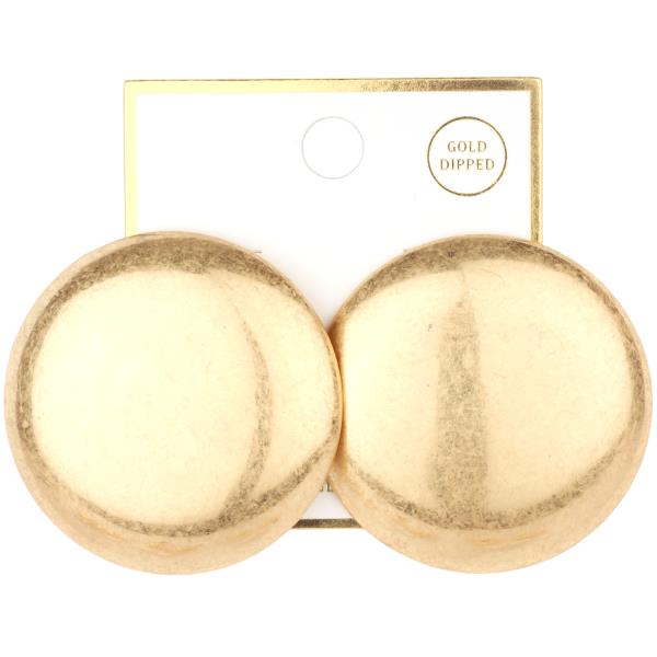 METAL CCB POST EARRING