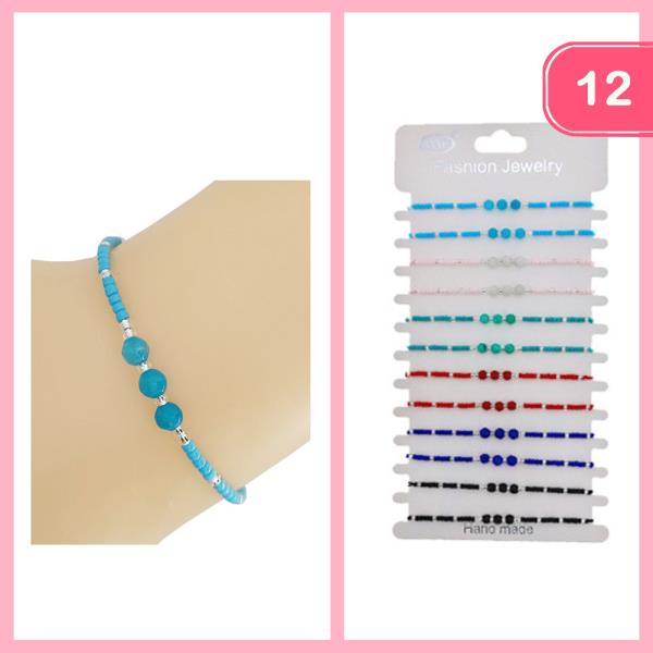 BEADED BRACELET (12 UNITS)