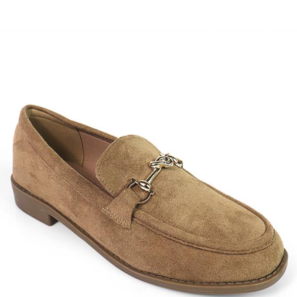 SUEDE TEXTURE HORSEBIT LOAFER 12 PAIRS