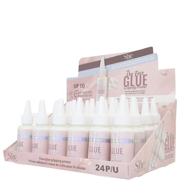 SHE MAKEUP THE FACE GLUE GRIPPING PRIMER (24 UNITS)