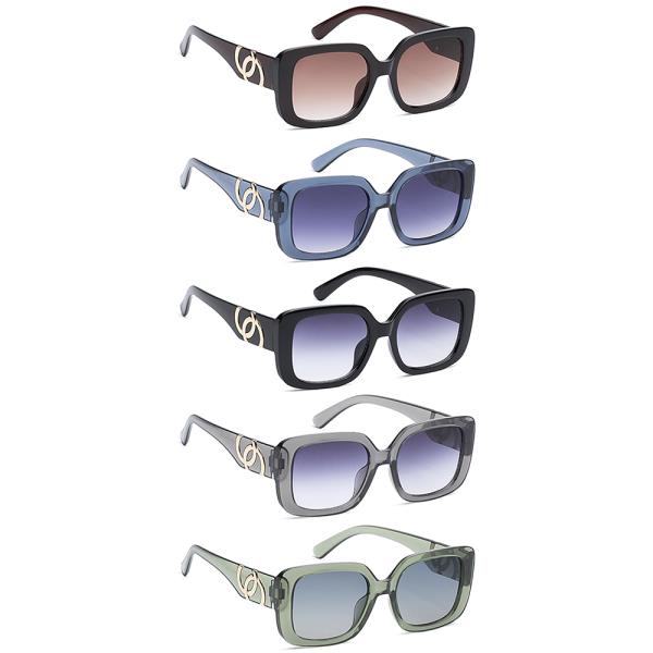 SQUARE CHIC SUNGLASSES 1DZ