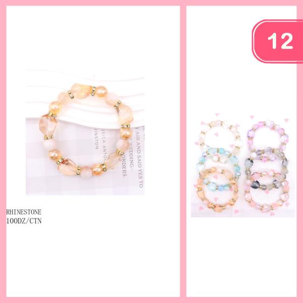 BEADED BRACELET (12 UNITS)