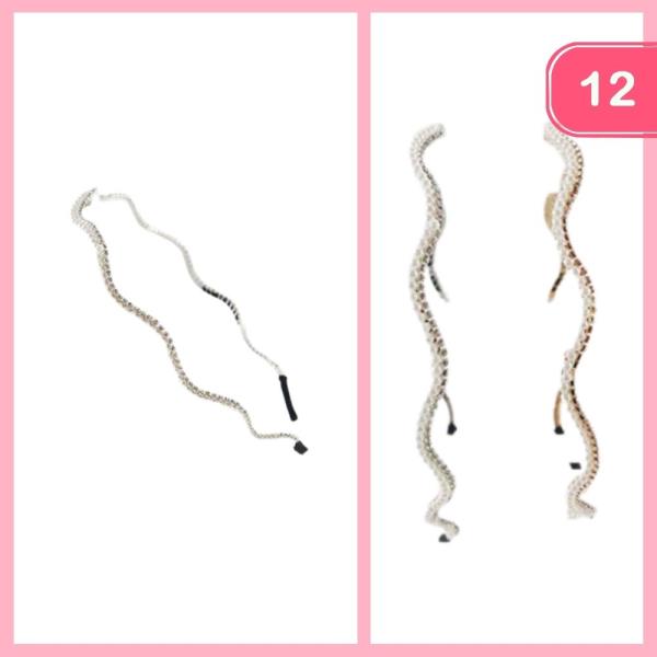 SWIRL HEADBAND (12 UNITS)