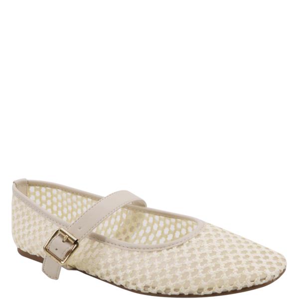 WOVEN MARYJANE FLATES 12 PAIRS