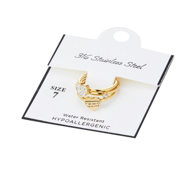 SECRET BOX STAINLESS STEEL RING