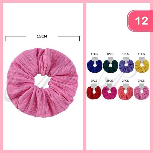 HAIR SCRUNCHIE (12 UNITS)