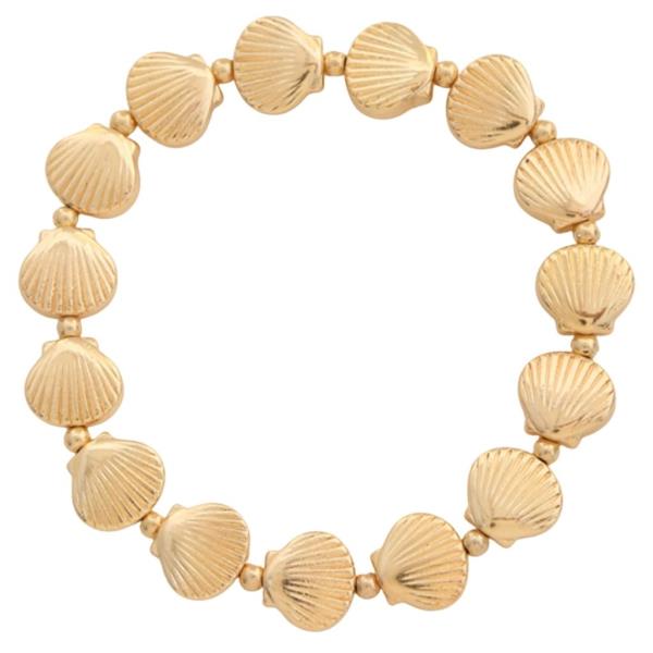 METAL SHELL BRACELET