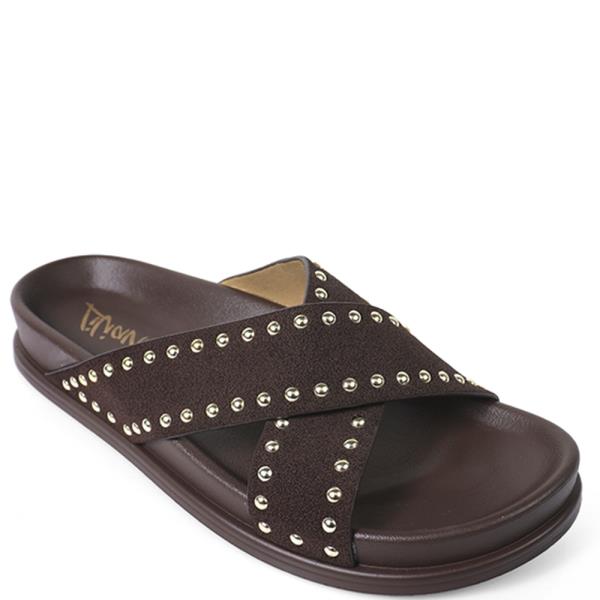 STUD CROSS BAND SLIDE 12 PAIRS