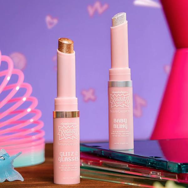 BEAUTY CREATIONS X RUGRATS TINY BUT SHINY JELLY GLITTER STICK 2PC SET