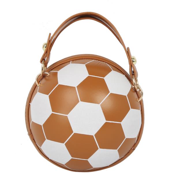 FOOTBALL HANDLE CROSSBODY BAG