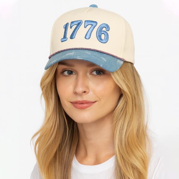 1776 STAR BASEBALL CAP