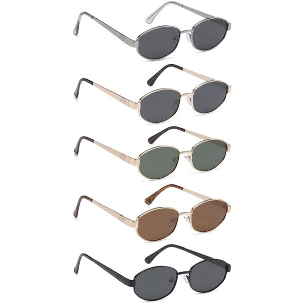 ROUND PLAIN SUNGLASSES 1DZ