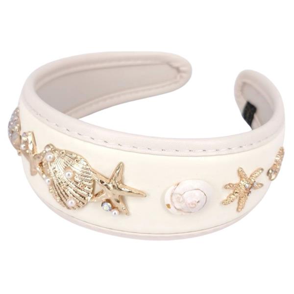 STARFISH SHELL PEARL HEADBAND