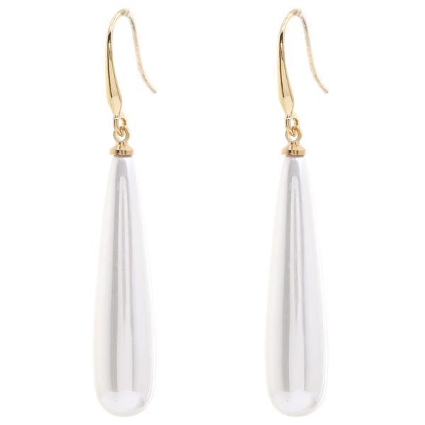 PEARL LONG DROP DANGLE EARRING