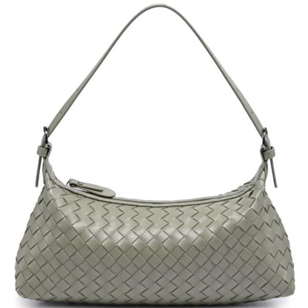 WOVEN TEXTURED AUDREY SHOULDER BAG
