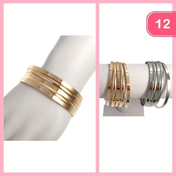 BANGLE BRACELET (12 UNITS)