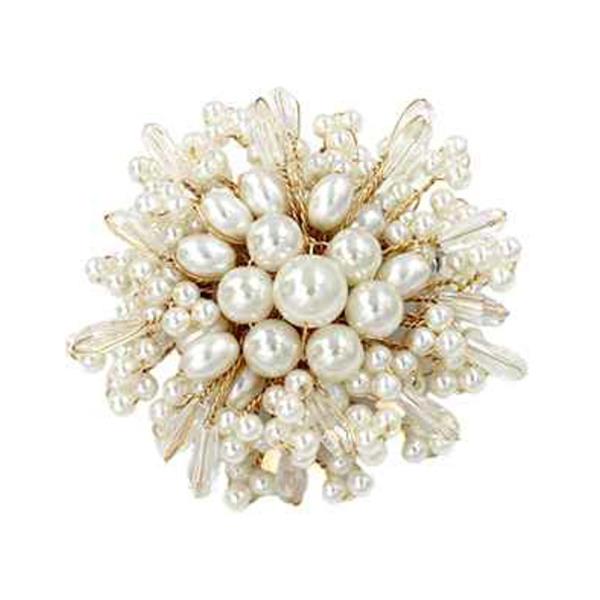 PEARL CLUSTER BROOCH