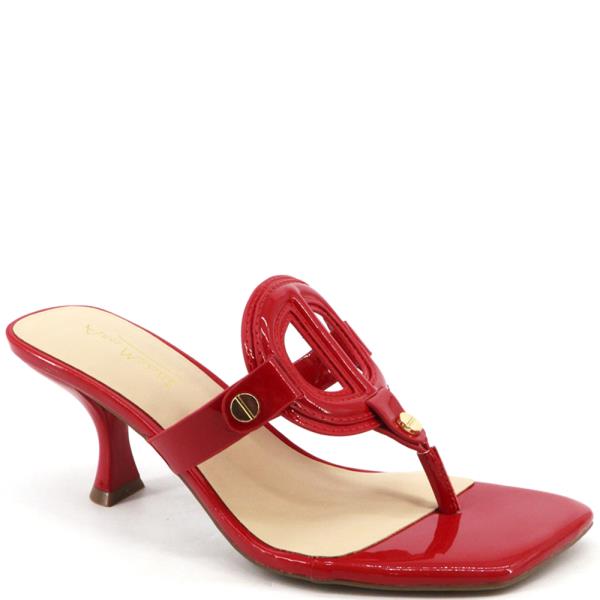 OVAL EMBELLISHMENT THONG SLIDE 12 PAIRS