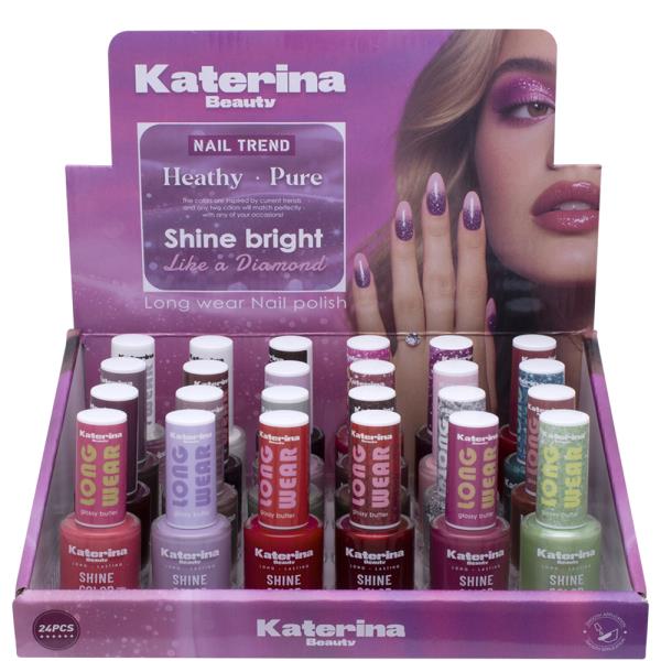 HEALTHY PURE SHINE BRIGHT NAIL POLISH (12 UNITS)